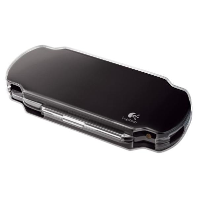 COVER LOGITECH PSP PLAYGEAR POCKET SLIM CASE TRASPARENTE